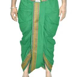 TUNI MANI Men Printed Cotton Dhotis-picture-22