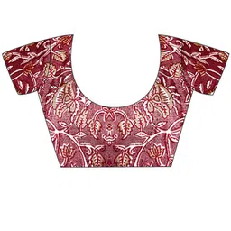 Anouk Rustic Silk Blend Bagh Saree image 3