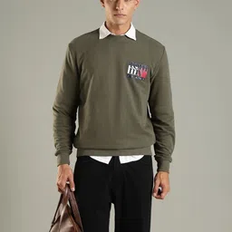 Tommy Hilfiger Men Printed Pullover Sweatshirt-image-70