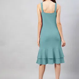 Metronaut Applique Bodycon Midi Dress image 3
