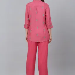 Cantabil Printed Tunic With Trousers Co-Ords image 5