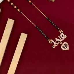 Laksh Enterprise Brass Mangalsutra-image-1