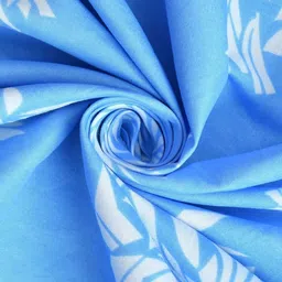 KIDS WONDERS Blue & White Printed Single Bed Duvet Cover image 2