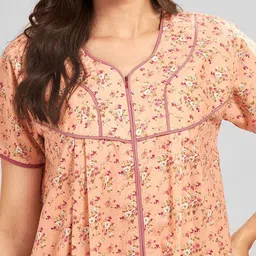 AV2 Floral Printed Maxi Nightdress image 4