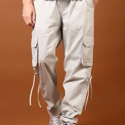 V-Mart Men Regular Fit Joggers Trousers image 4