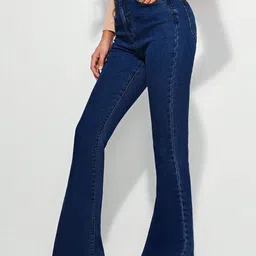 NOWI Women Bootcut High-Rise Stretchable Jeans image 5