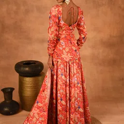 Laalzari Printed Ready to Wear Lehenga & Blouse With Dupatta image 3