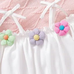 LULU & SKY Girls Embellished Top with Palazzos image 2