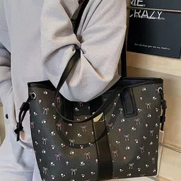 StyleCast Printed PU Structured Shoulder Bag-picture-29