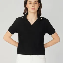 ONEWAY Women Polo Collar T-shirt-picture-23