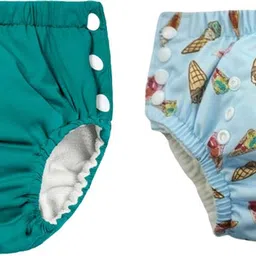 chinmay kids Swimming Pants (Reusable Swimwear Diaper Pool Pants for Unisex, 0–36 Months)-picture-18