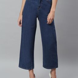 Stylecast X Kotty Women Comfort Wide Leg High-Rise Stretchable Jeans-picture-11