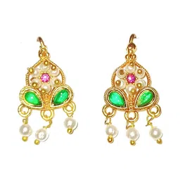 Adhira's Geometric Drop Earrings-picture-19