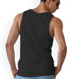 DAB SHARK Printed Round Neck Gym Vest DAB-SHARK-02-BLACK-XS image 4