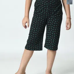 BAESD Girls Pack of 2 Cotton Printed Capris-picture-23