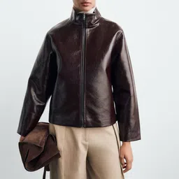 MANGO Faux Leather Jacket-picture-16