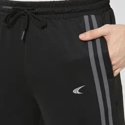 Performax Men Striped Mid-Rise Running Track Pant image 4