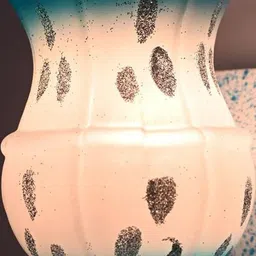 SOMIL Blue Glass Cylinder Printed Wall Lamps-picture-33