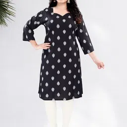 Avantrys Ethnic Motifs Printed Kurta-picture-16