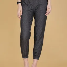V-Mart Women Jogger Mid-Rise Jeans-image-47