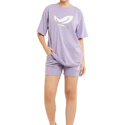 PRIYA POINT Women Printed Night suit image 5