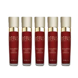 LOTUS Make-up Set Of 5 Divine Dew Water & Smudge Resistant Sindoor - 8g - Rosy Blush-20-image-47