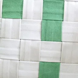 Mid July Home Off White & Green Set of 2 Velvet Square Cushion Covers image 2