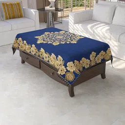 Furnishing Hut Floral 6-Seater Table Cover with Embroidered details-picture-11