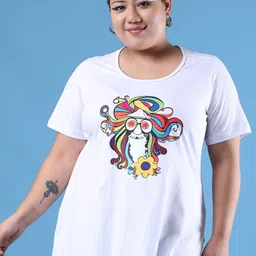 theRebelinme Women Printed T-shirt-picture-34