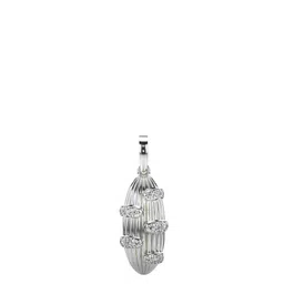 VALANOVA Women 14 Kt White Gold Lab Grown Pendant Diamond-picture-27