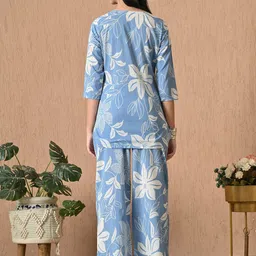 Anouk Rustic Women Floral Printed Cotton Kurta with Trousers image 5