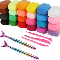 eclet 12 Colours Modelling Clay for Kids, Safe and No-Toxic Modeling Clay z7 Art Clay-picture-28