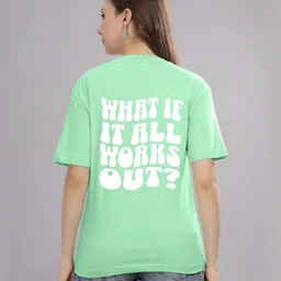 FALTU.CO Women Printed Drop-Shoulder Sleeves Pure Cotton T-shirt-picture-16