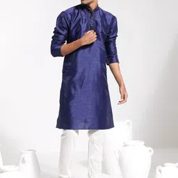 JBN Creation Men Yoke Design Thread Work Kurta image 5