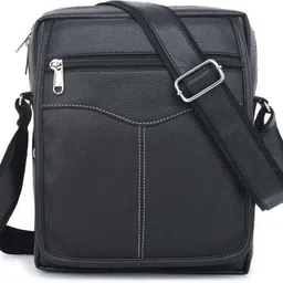 ichief Men Black Messenger Bag - Extra Spacious-picture-13