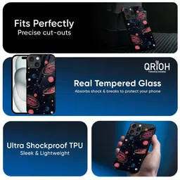 QRIOH Quirky Printed iPhone 15 Back Case Mobile Accessories image 5