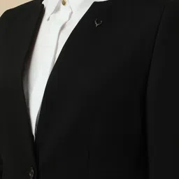 allen solly Women Solid Single Breasted Formal Blazer image 5