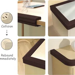 jrs traders Table Corner Protector Child Safety for Babies Toddles Kids Cover Furniture Desk image 4