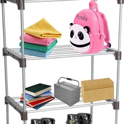 flipkart perfect homes studio Metal Open Book Shelf image 3