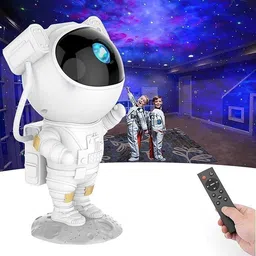 riiseroot Riise Root | Galaxy Astronaut Space Star Projector | 360 Adjustable Head Night Lamp-picture-39