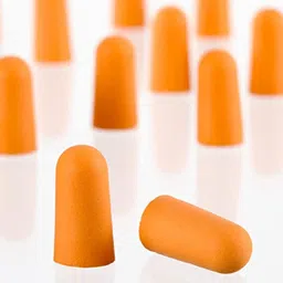 koccido 10 Pair Ear Plug Un-Corded, Extra Soft, Reusable Earbuds Noise Cancellation Ear Plug & Nose Clip image 2