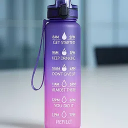 samoy motivational water bottle with time marker 1000 ml Water Bottle-picture-40