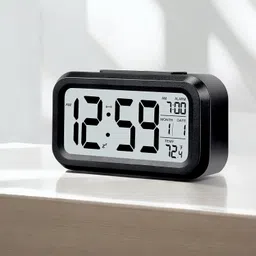 omkarzone Digital Black Clock-picture-11