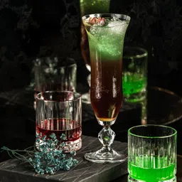 okechuku (Pack of 6) 1010_New-_ CZ-K- - pcs sword glass_okechuku pack of 6 Glass Set Water/Juice Glass image 4