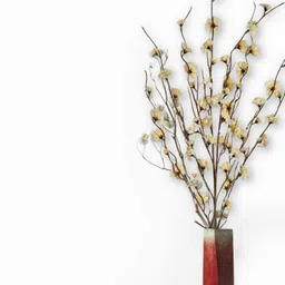 artsy Artificial Flower For Home Decoration Flower Bunch Long Size Stick Stem Beige Sunflower Artificial Flower image 3