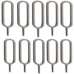 BUMTECH ® (Pack of-10 Pcs ) SIM Card Tray Open Eject Pin Removal Tool Needle Opener Ejector for All Phones Sim Adapter (Steel) Sim Adapter-picture-28