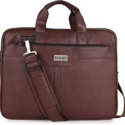 gold sky Men Brown Messenger Bag-picture-10