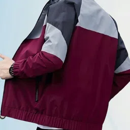 KOMAL ENTERPRISES Solid Men Wind Cheater image 5