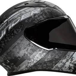 studds THUNDER D1 FULL FACE WITH CLEAR VISOR Motorbike Helmet image 3