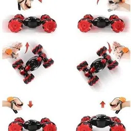 omtoys twisting stunt car with smoke image 2